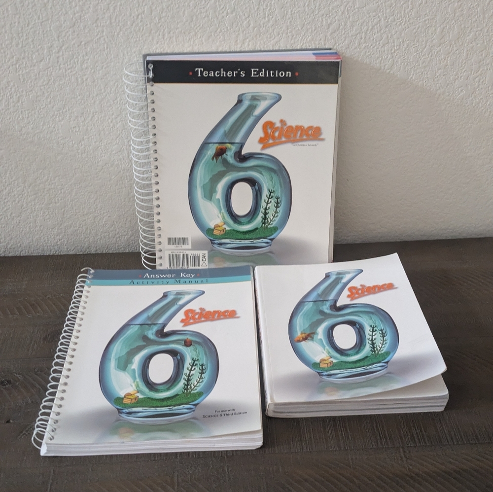 BJU Bob Jones Science Grade 6 (3rd Edition) Bundle